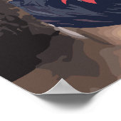 Khamzat Borz Chimaev Poster (Hoek)