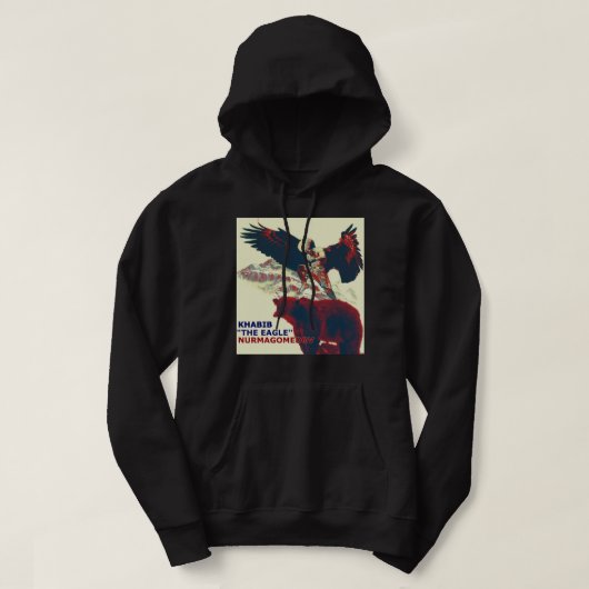 Khamzat Chimaev&amp;quot;WOLF&amp;quot; Cla Hoodie (Design voorkant)
