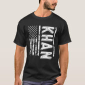 Khan Achternaam Grappig Achternaam Team Khan Famil T-shirt (Voorkant)