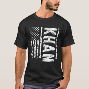 Khan Achternaam Grappig Achternaam Team Khan Famil T-shirt