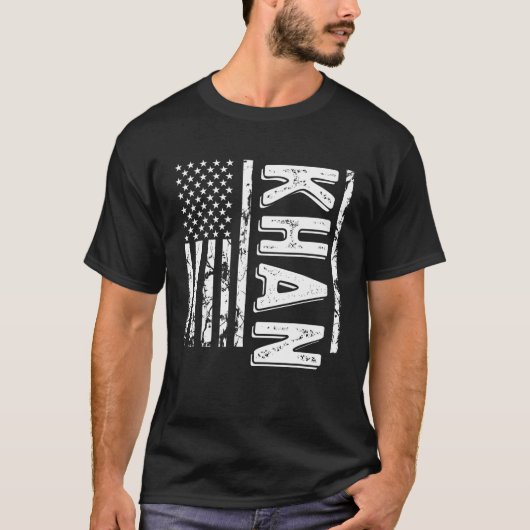 Khan Achternaam Grappig Achternaam Team Khan Famil T-shirt (Voorkant)