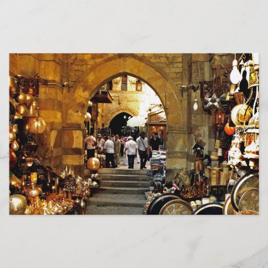 Khan al-khalili-markt briefpapier (Voorkant)