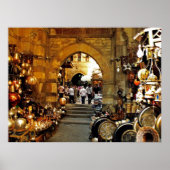 Khan al-khalili-markt poster (Voorkant)