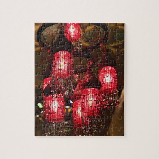 Khan el Khalili Bazaar, handelaar voor verkoop; Legpuzzel (Verticaal)