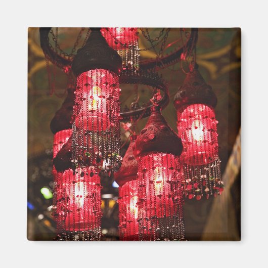 Khan el Khalili Bazaar, handelaar voor verkoop; Magneet (Voorkant)