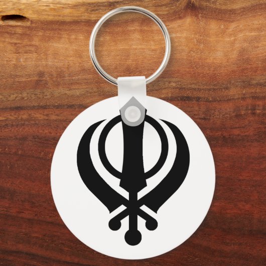 khanda-reeks sleutelhanger (Voorkant)