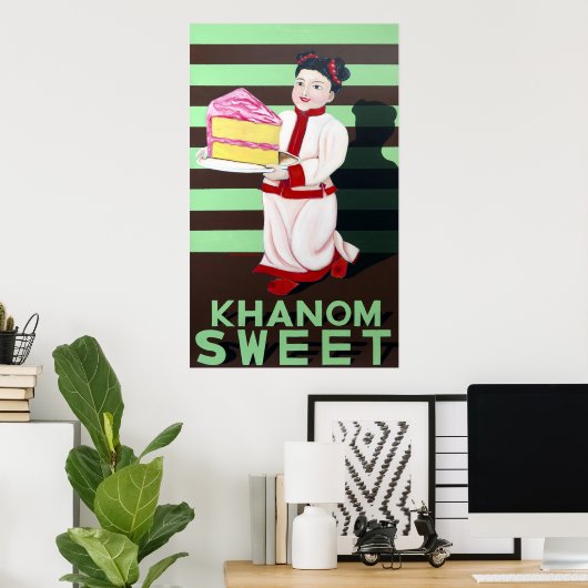 Khanom Sweet Poster (Thuiskantoor)