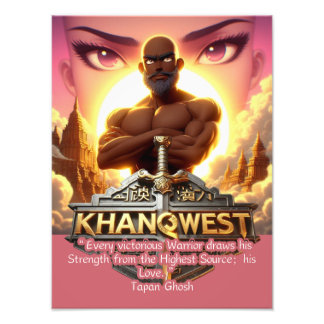 Khanqwest - Zijn liefde Foto Afdruk