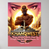 Khanqwest - Zijn liefde Poster (Voorkant)