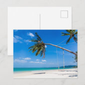 Khao Lak Beach Phuket Thailand gift Poster Feestdagenkaart (Voorkant / Achterkant)