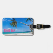 Khao Lak Phang-Nga Thailand Beach Panorama Holiday Bagagelabel (Voorkant horizontaal)
