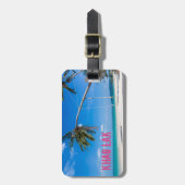 Khao Lak Phang-Nga Thailand Beach Panorama Holiday Bagagelabel (Voorkant verticaal)
