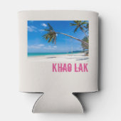 Khao Lak Phang-Nga Thailand Beach Panorama Holiday Blikjeskoeler (Achterkant)