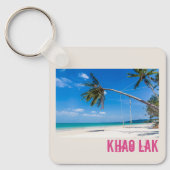 Khao Lak Phang-Nga Thailand Beach Panorama Holiday Sleutelhanger (Voorkant)