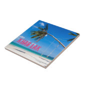 Khao Lak Phang-Nga Thailand Beach Panorama Holiday Tegeltje (Zijkant)