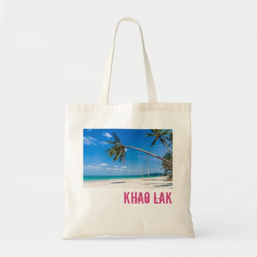 Khao Lak Phang-Nga Thailand Beach Panorama Holiday Tote Bag (Voorkant)