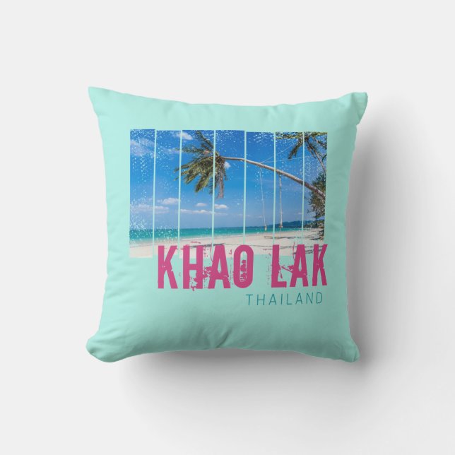 Khao Lak Phang-Nga Thailand  Beach Souvenir Kussen (Voorkant)