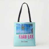 Khao Lak Phang-Nga Thailand  Beach Souvenir Tote Bag (Voorkant)