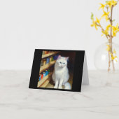 Khao Manee Cat Kaart (Gele Bloem)