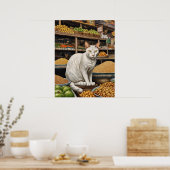 Khao Manee Cat - Kunstdruk Poster (Keuken)