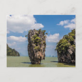 Khao Phing Kan rock Island Phuket in Thailand gift Feestdagenkaart (Voorkant)