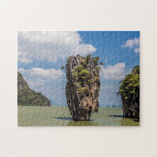 Khao Phing Kan rock Island Phuket in Thailand gift Legpuzzel (Horizontaal)