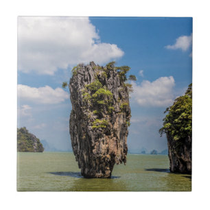 Khao Phing Kan rock Island Phuket in Thailand gift Tegeltje