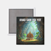 Khao Sam Roi Yot Phraya Nakhon Cave Thailand Magneet (Voorkant / Achterkant)