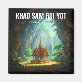 Khao Sam Roi Yot Phraya Nakhon Cave Thailand Magneet