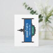 Khao San Road Sign, Bangkok, Thailand Briefkaart (Staand voorkant)