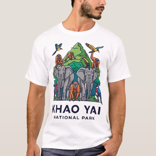 Khao Yai National Park T-shirt (Voorkant)