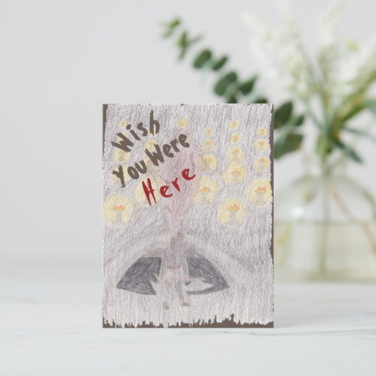 Khaos Crystal Briefkaart (Staand voorkant)