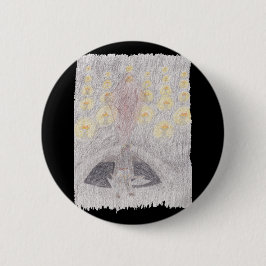 Khaos Crystal Ronde Button 5,7 Cm