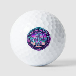 Kharg Island Homes Iran Golfballen