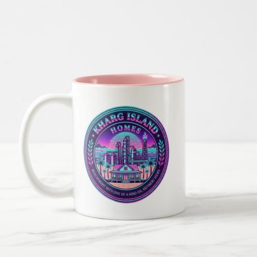 Kharg Island Homes Iran Vaporwave Mok (Links)