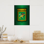"Kharkiv Steel"-Posters en -Prints Poster (Keuken)