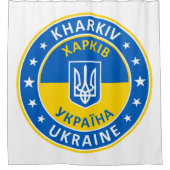 Kharkiv Ukraine Douchegordijn (Voorkant)