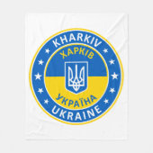 Kharkiv Ukraine Fleece Deken (Voorkant)