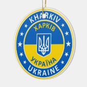 Kharkiv Ukraine Keramisch Ornament (Links)