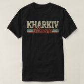 Kharkiv Ukraine Travel Souvenir Retro  Gift T-shirt (Design voorkant)