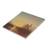 Khartoem, Coucher de Soleil – Félix Ziem Tegeltje (Zijkant)