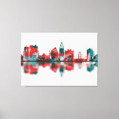 Khartoem Sudan Skyline Canvas Afdruk (Voorkant)