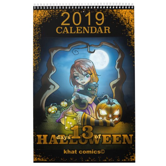 Khat Comics 13 dagen Halloween Calendar Kalender (Hoes)
