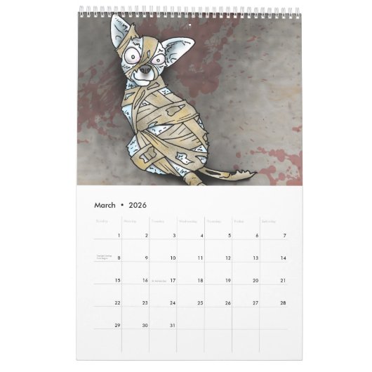 Khat Comics 13 dagen Halloween Calendar Kalender (Mar 2026)