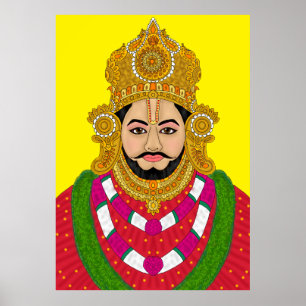 Khatoo Shyam Ji Kantoorartikelen Poster