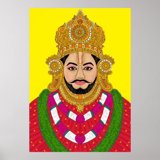 Khatoo Shyam Ji Kantoorartikelen Poster (Voorkant)