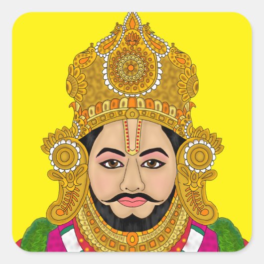 Khatoo Shyam Ji Sticker (Voorkant)