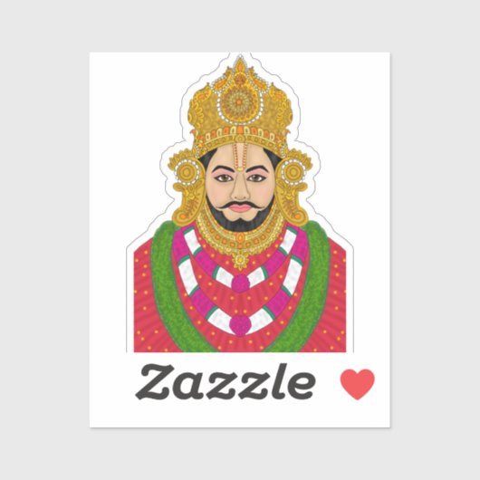 Khatoo Shyam Ji Sticker (Vel)
