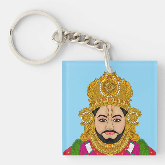 Khatoo Shyam Keychain (voorkant)