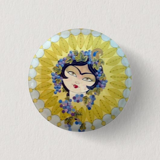khatoon_small - Gepersonaliseerd Ronde Button 3,2 Cm (Voorkant)